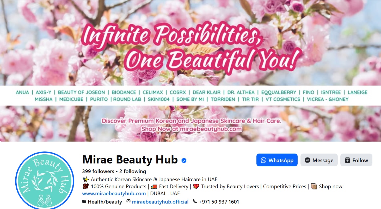 Mirae Beauty Hub Dubai